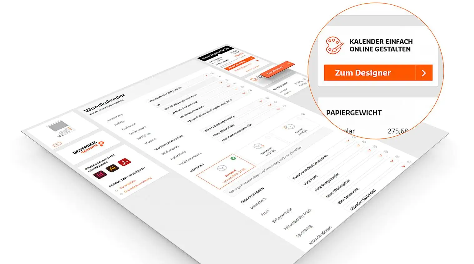 1. Format und Auflage bestimmen