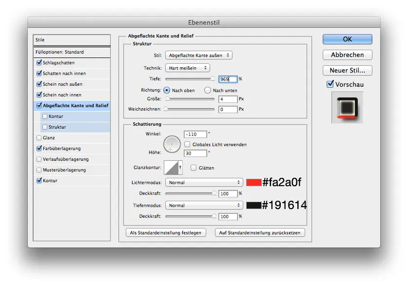 Lava Text effect Phtotoshop 3 step 10