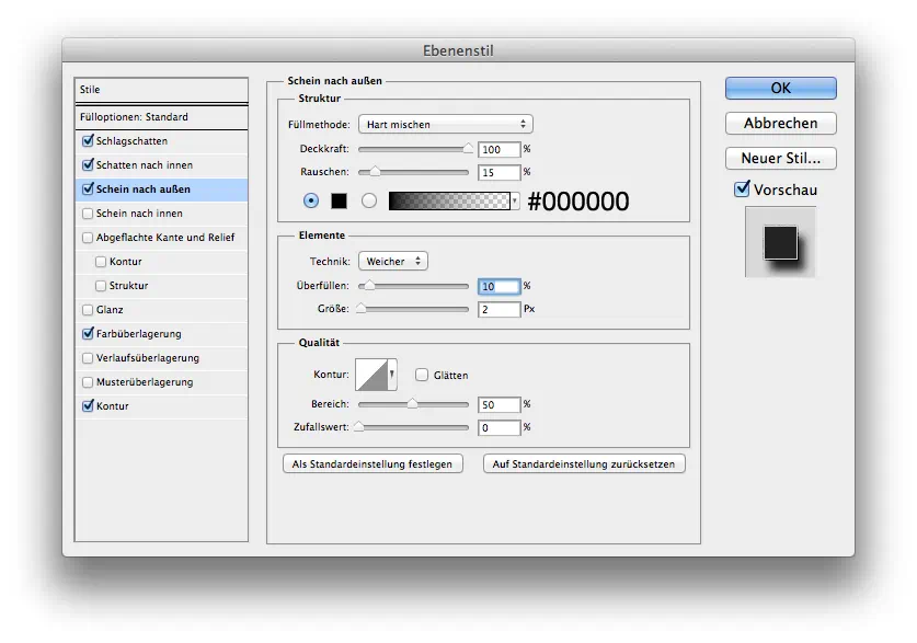 Lava Text effect Phtotoshop 3 step 6