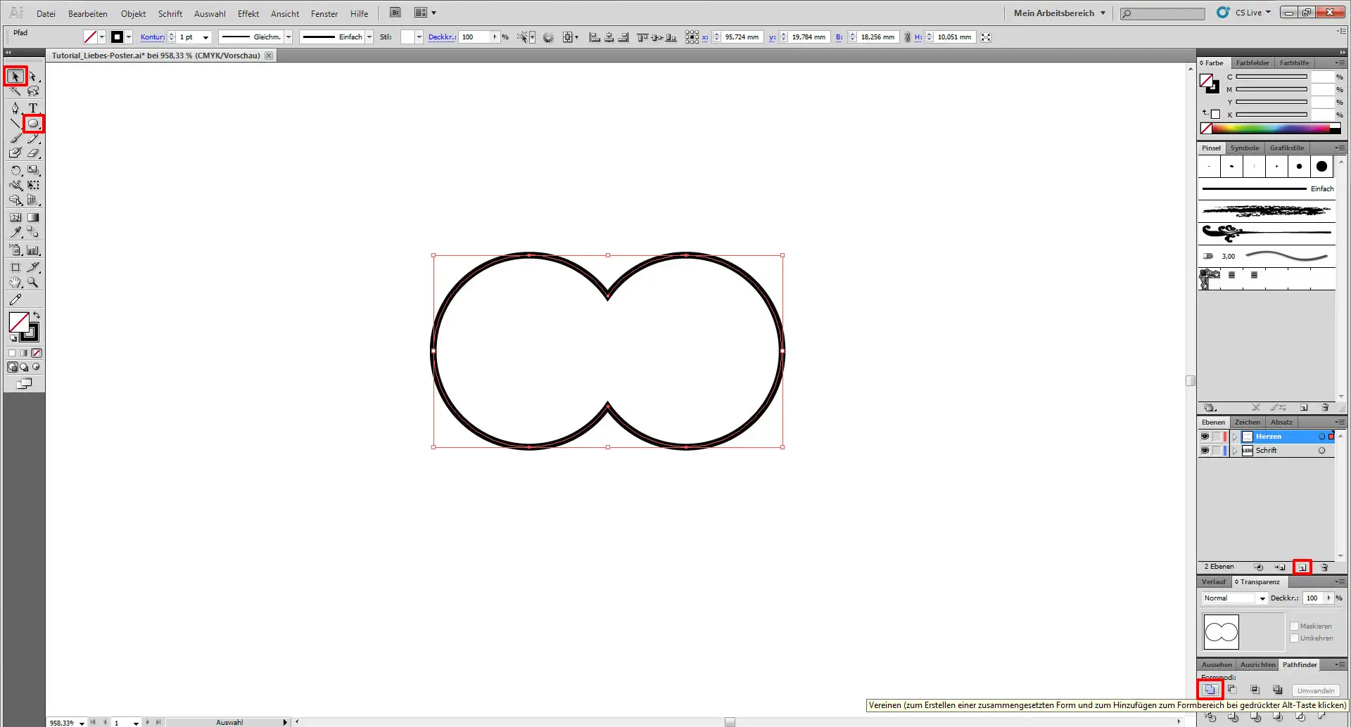 Liebes Poster tutorial 6