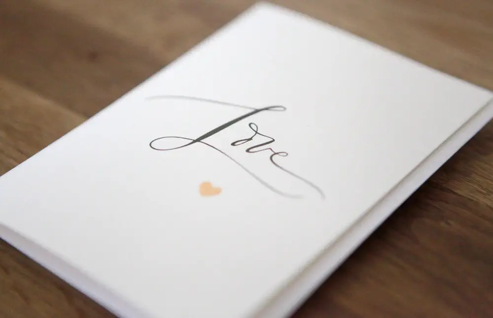 Romantische Idee für eine Karte zum Valentinstag 22