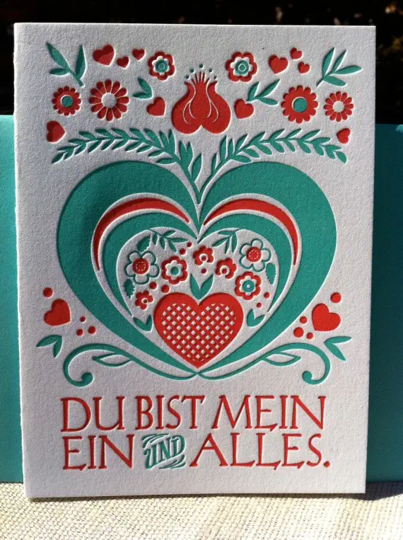 Romantische Idee für eine Karte zum Valentinstag 28 1