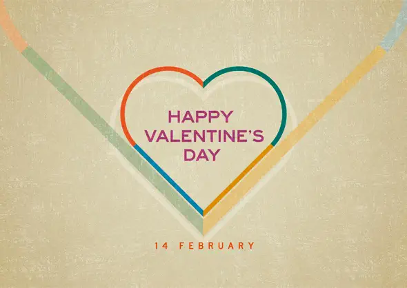 Romantische Idee für eine Karte zum Valentinstag 4