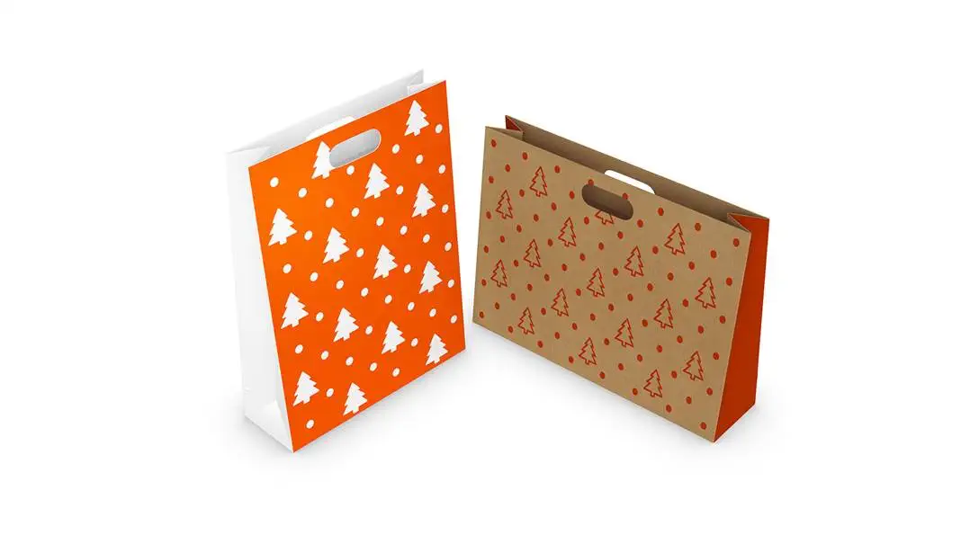 Weihnachtstüten mit Griffloch Artikel Weihnachtstüten mit Griffloch