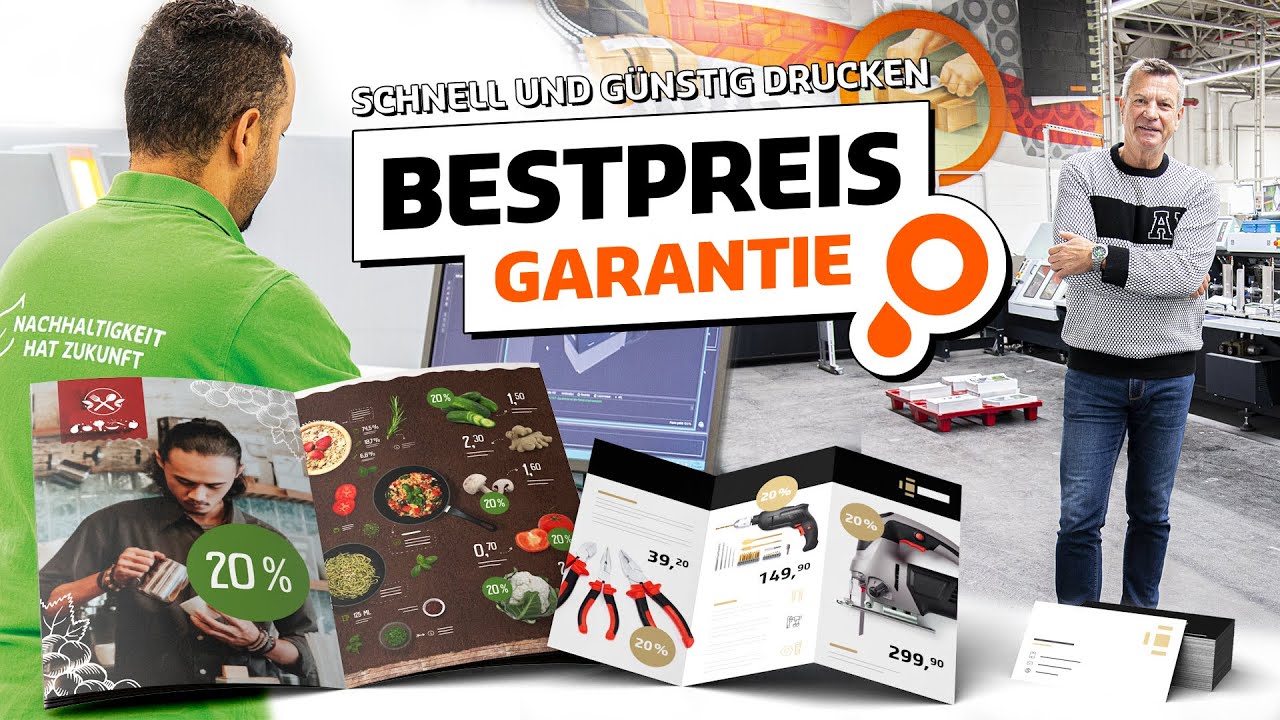 Bestpreis-Garantie bei SAXOPRINT